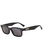 Bottega Veneta Eyewear Men's Bottega Venetta Eyewear BV1146S Sunglasses in Black/Grey