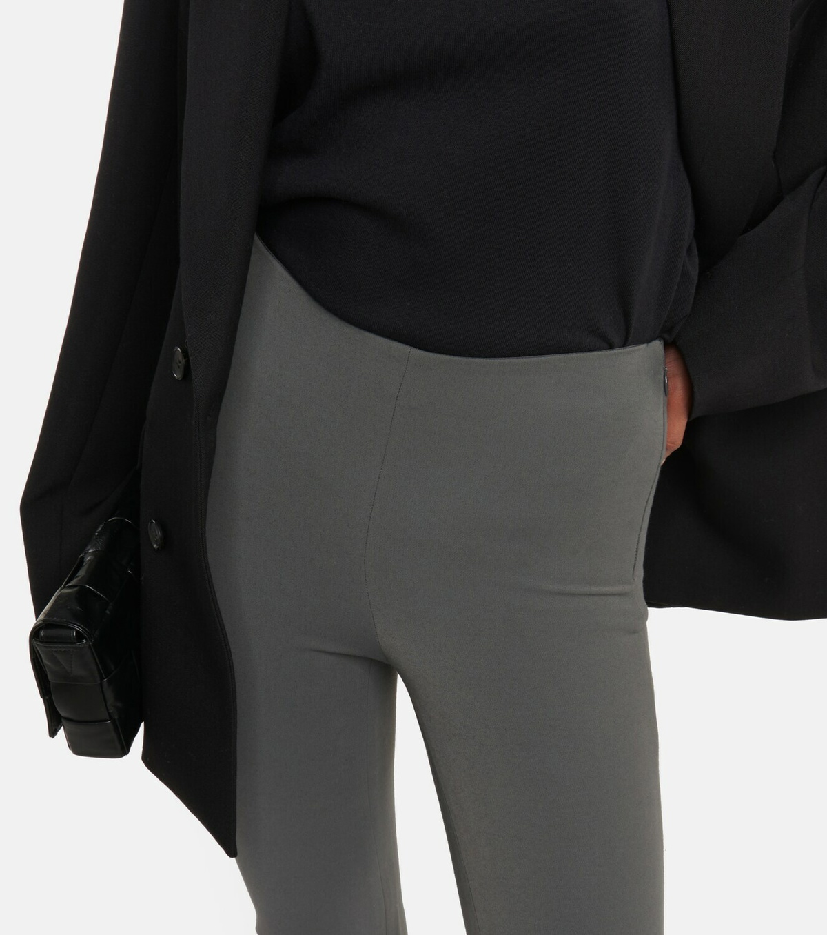 Vince - High-rise cotton-blend pants Vince