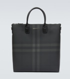 Burberry - London Check canvas tote bag