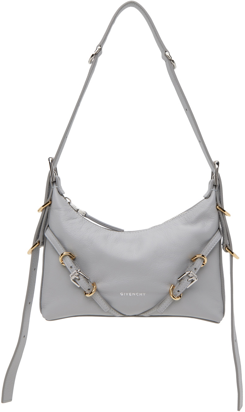 Givenchy Gray Mini Voyou Bag Givenchy