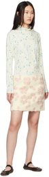MINJUKIM Green Bari Flower Long Sleeve T-Shirt