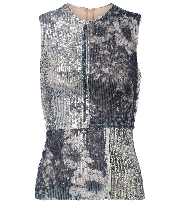Photo: Maison Margiela Sequined patchwork top