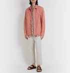Engineered Garments - Button-Down Collar Floral-Print Cotton Shirt - Pink