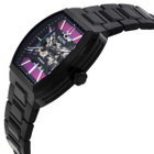 Bulova Maquina Automatic Rainbow Semi-Skeleton Dial Mens Watch 98A320
