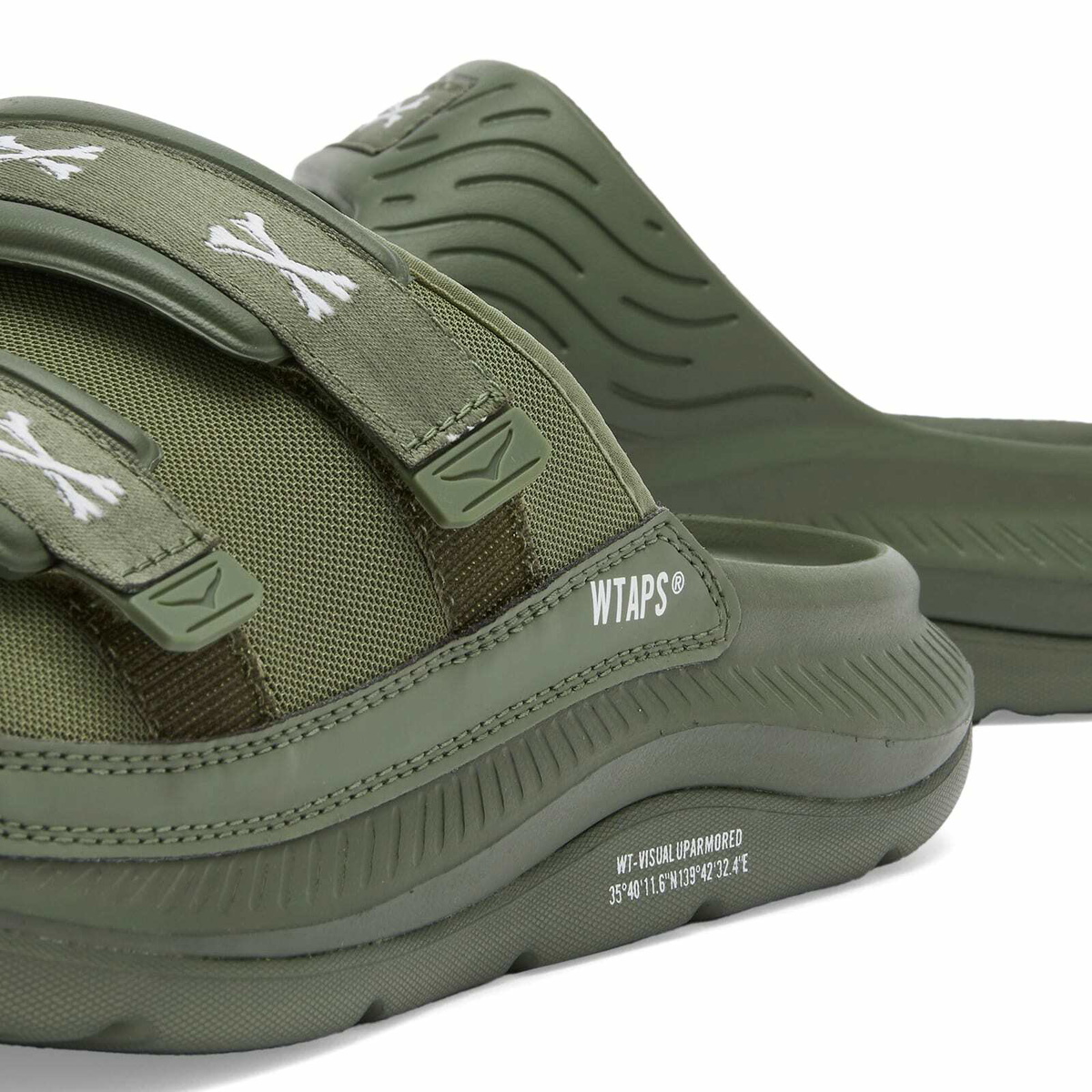 HOKA ONE ONE x WTAPS Ora Luxe in Four Leaf Clover/White Hoka One One