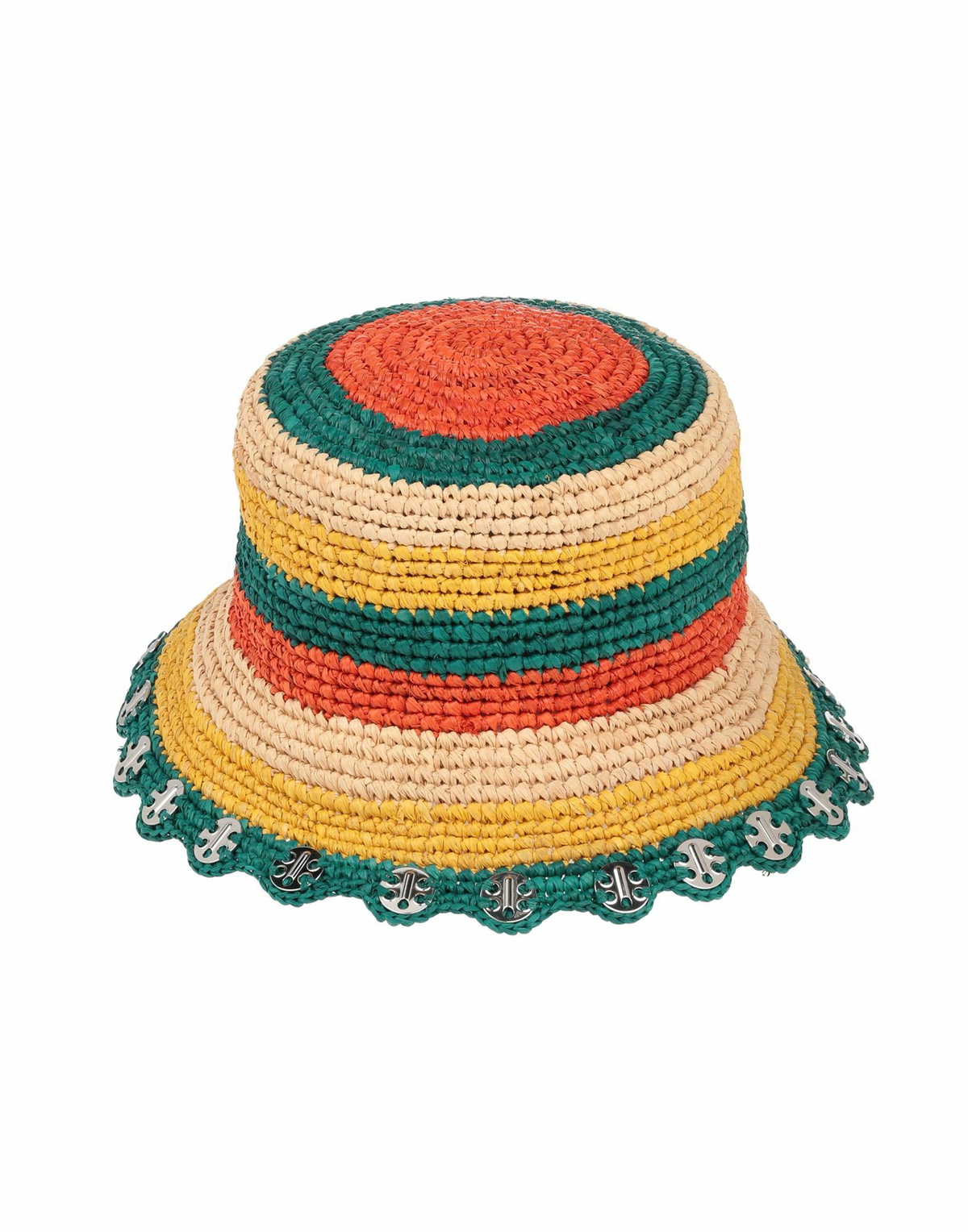 Rabanne Womens Hat in Yellow