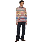 Paul Smith Multicolor 'Signature Stripe' Long Sleeve Polo