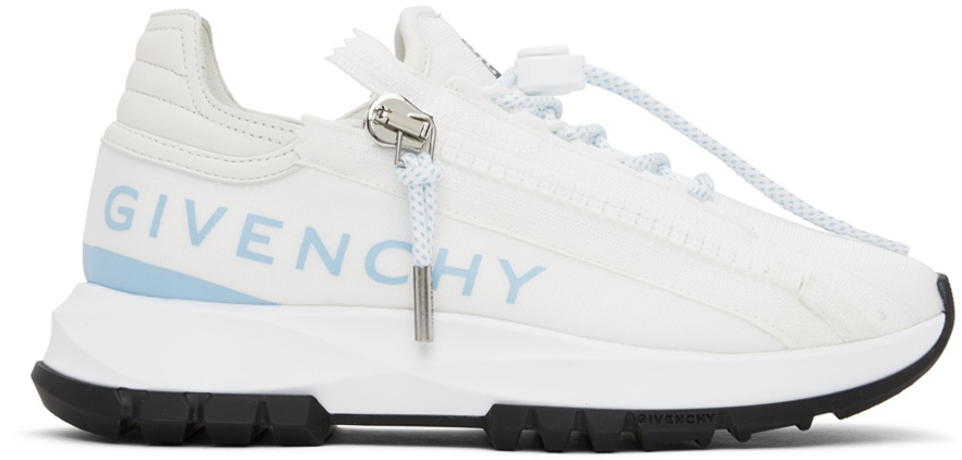 Photo: Givenchy White Spectre Zip Sneakers