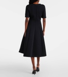Marni Cotton-blend jersey midi dress