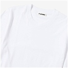 Jil Sander Men's Regular Fit Crew T-Shirt in Optic White
