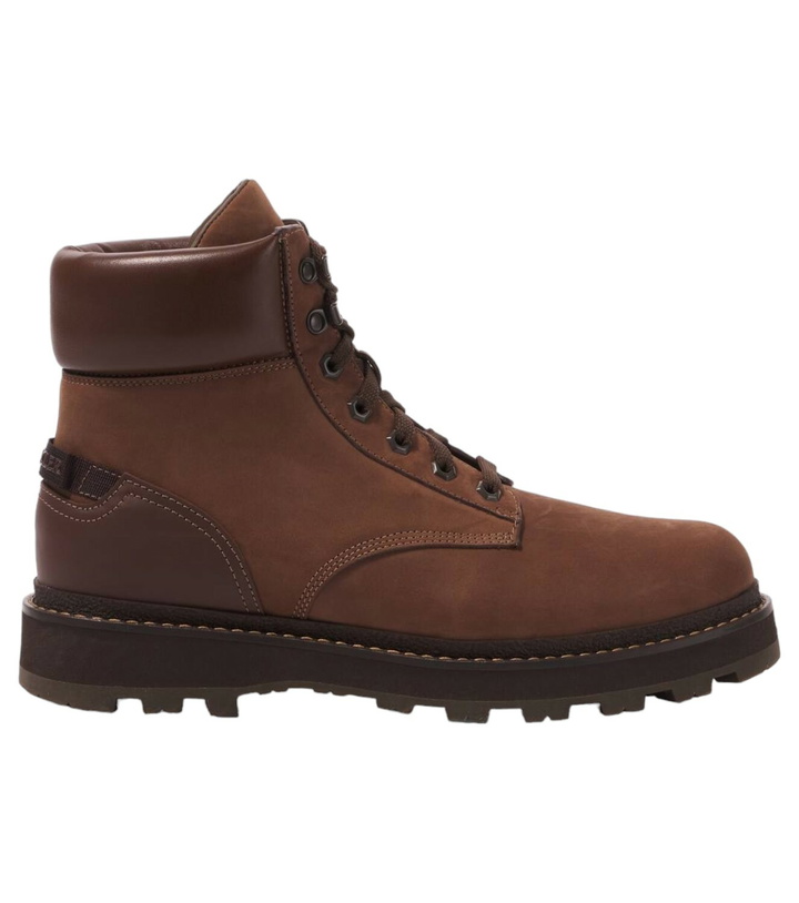 Photo: Moncler Peka leather hiking boots