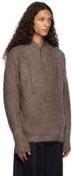 RAINMAKER KYOTO Brown V-Neck Sweater