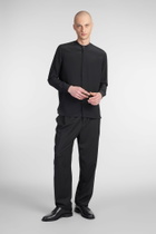 Laneus Shirt In Black Silk
