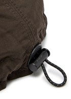 Jacquemus La Casquette Baluchon Logo Nylon cap Dark Brown