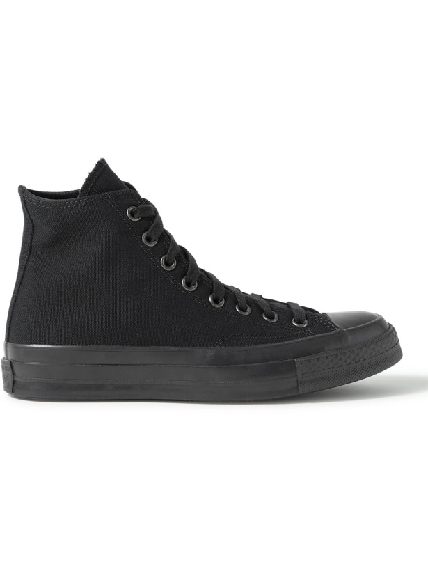 Photo: CONVERSE - Chuck 70 Canvas High-Top Sneakers - Black