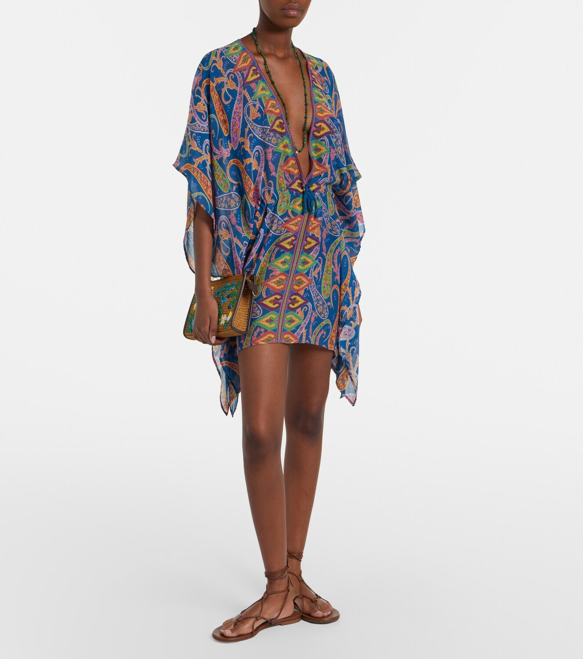 Etro Paisley beach cover-up