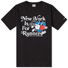 Tommy Jeans Men's New York Runners T-Shirt in Black