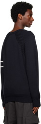 Moncler Navy Crewneck Sweater