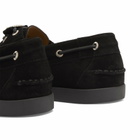 Toga Pulla Women's Suede Loafers in Black
