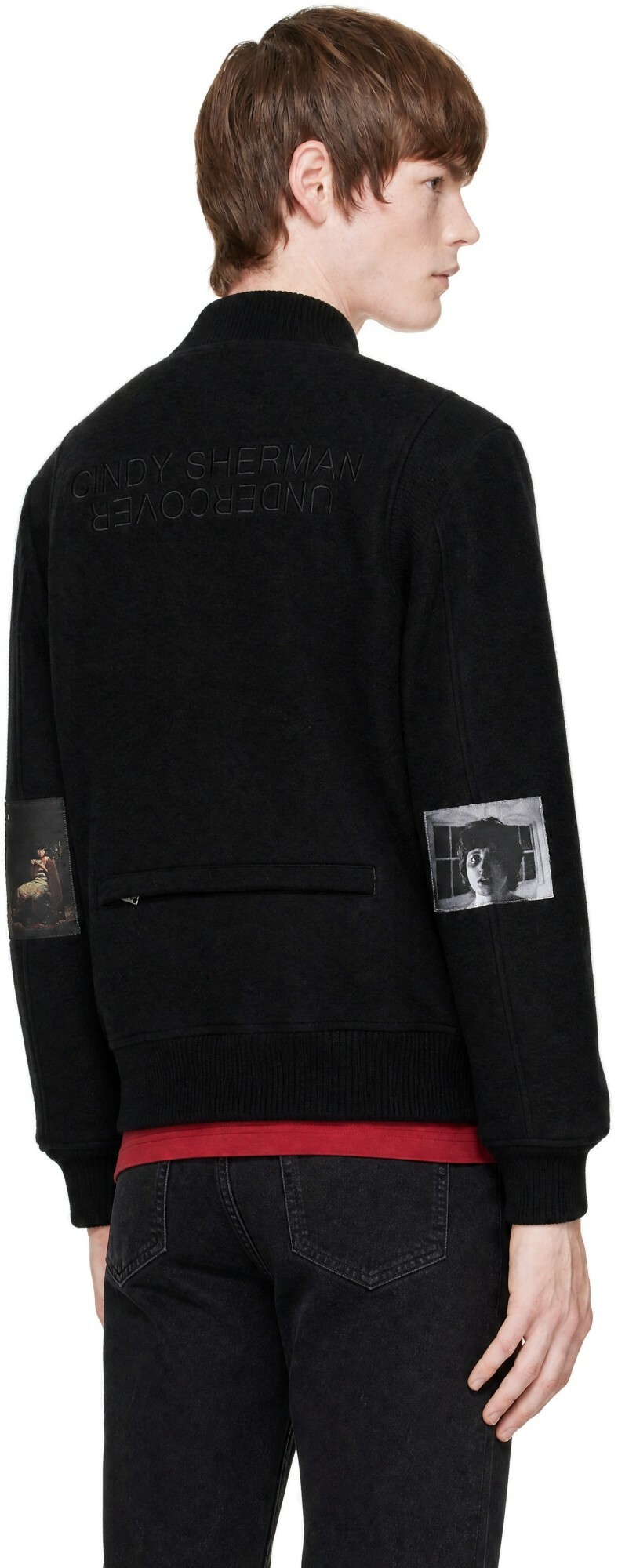 UNDERCOVER Black Cindy Sherman UC2F4209 Bomber Jacket