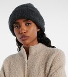 The Row Leomir cashmere, alpaca, and silk beanie