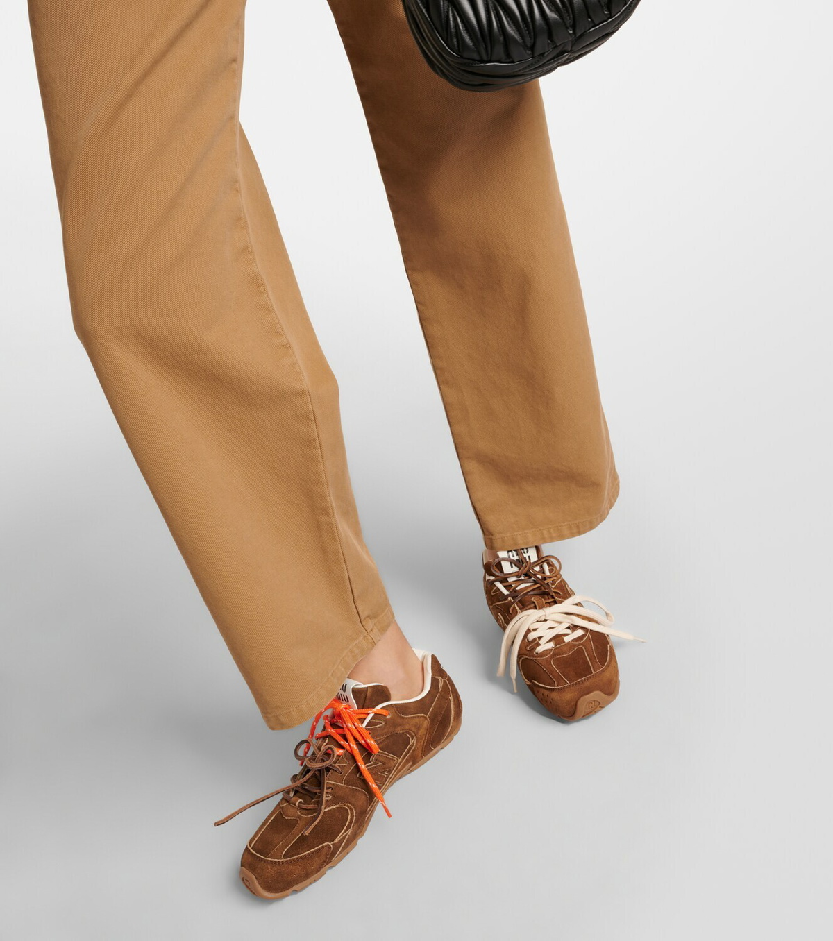 Miu Miu x New Balance 530 SL suede sneakers