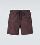 Brioni Printed swim trunks