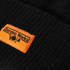 Service Works Men's Logo Watch Cap in Black