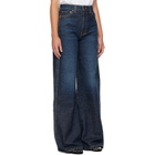 KHAITE Indigo Dane Stretch Jeans