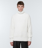 Amiri - Ribbed-knit chenille turtleneck sweater