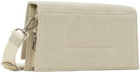 Jacquemus Beige Le Papier 'Le Bambino Homme' Bag