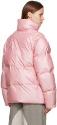 RAINS Pink Boxy Jacket