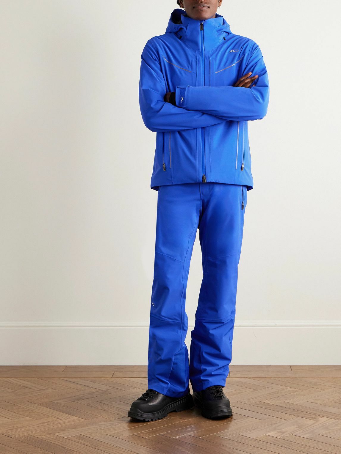 Kjus - Formula Padded Hooded Ski Jacket - Blue Kjus