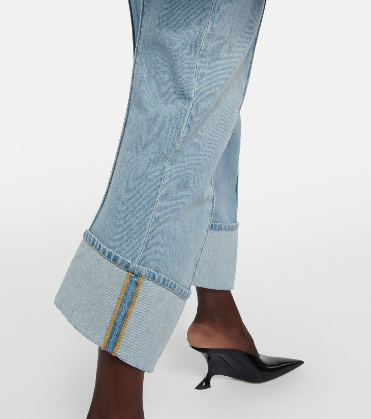 Bottega Veneta Mid-rise curved jeans Bottega Veneta