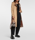 Burberry Micro checked canvas backpack
