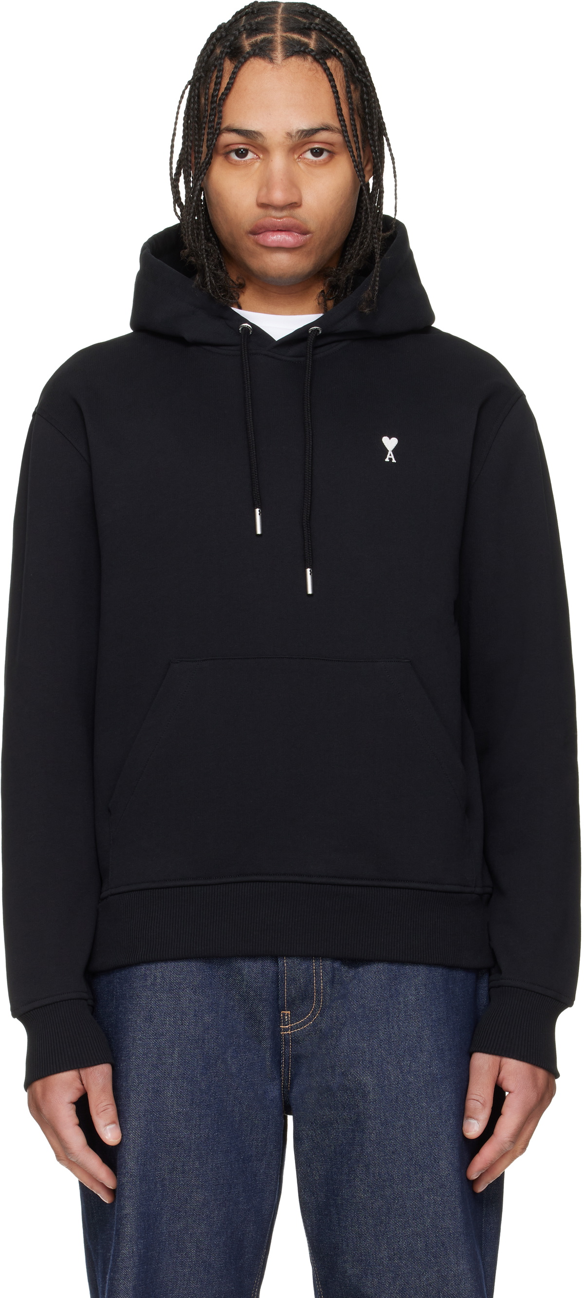AMI PARIS Fade Out Logo Hoodie AMI