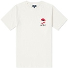 Edwin Men's Kamifuji Chest T-Shirt in Whisper White