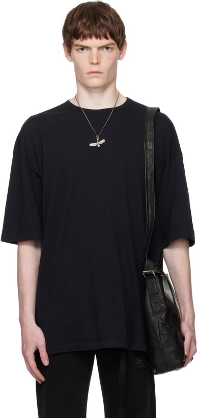 Photo: Ann Demeulemeester Black Dieter 'The Dialogue of Another Day' T-shirt