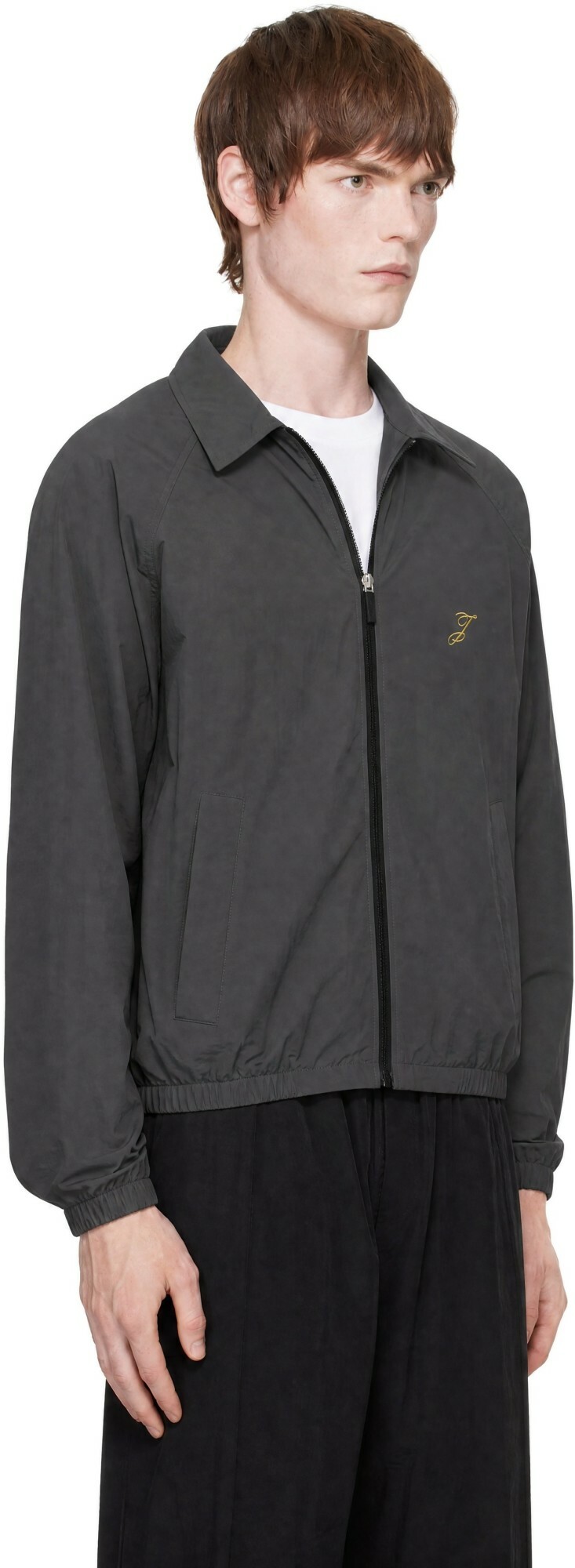 JACQUEMUS Gray 'The windbreaker' Jacket