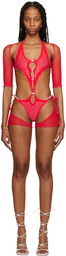 Poster Girl Red Skipper Bodysuit