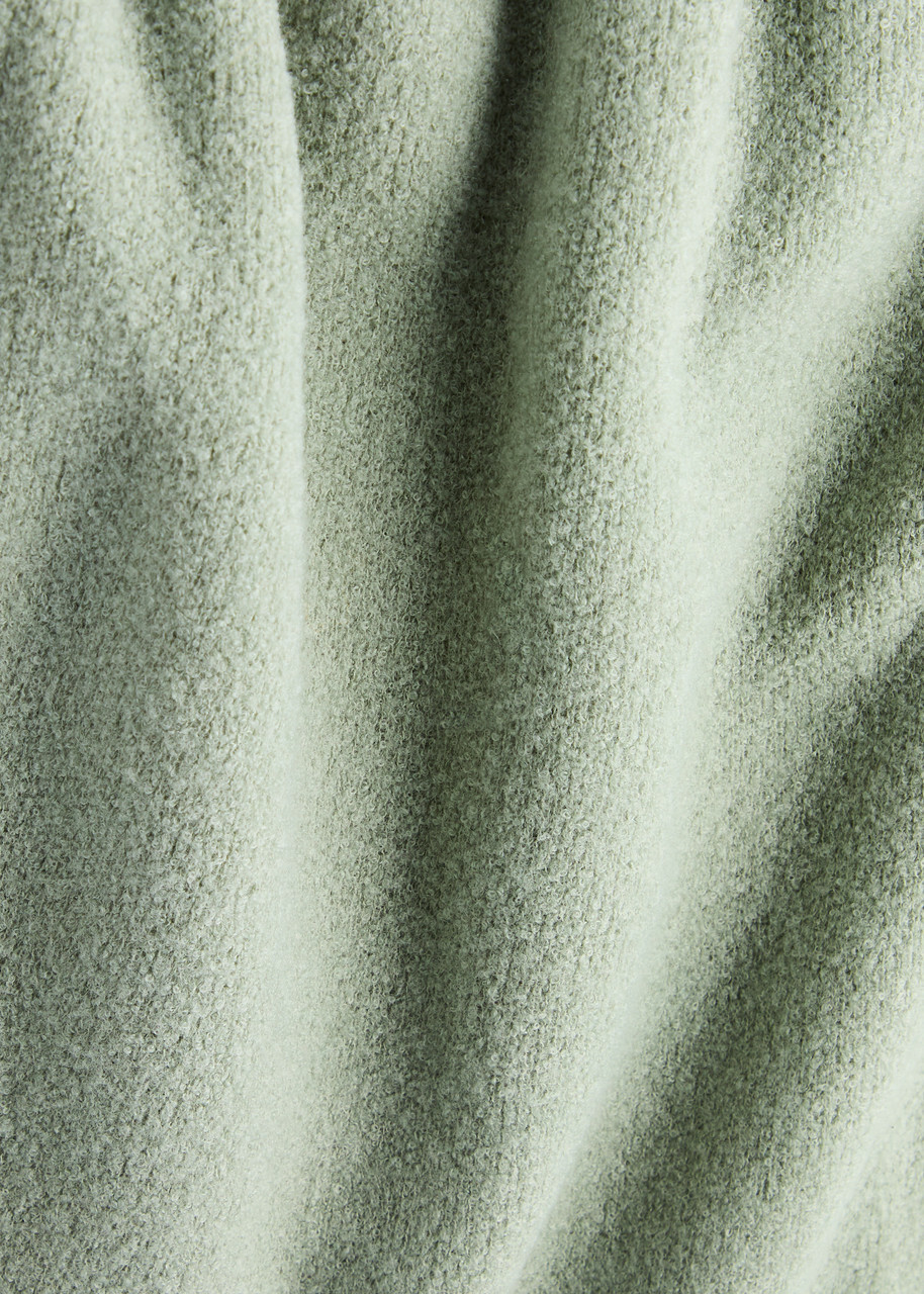 Wax London Wilde Wool-blend Jumper Green