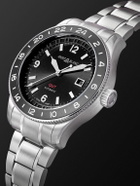 Montblanc - 1858 GMT Automatic 42mm Stainless Steel Watch, Ref. No. 129615
