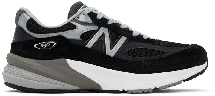 Photo: New Balance Black Made in USA 990v6 Sneakers