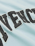 Givenchy - Slim-Fit Logo-Appliquéd Cotton-Jersey T-Shirt - Blue