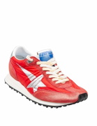 Golden Goose Red Nylon And Suede Running Sneakers