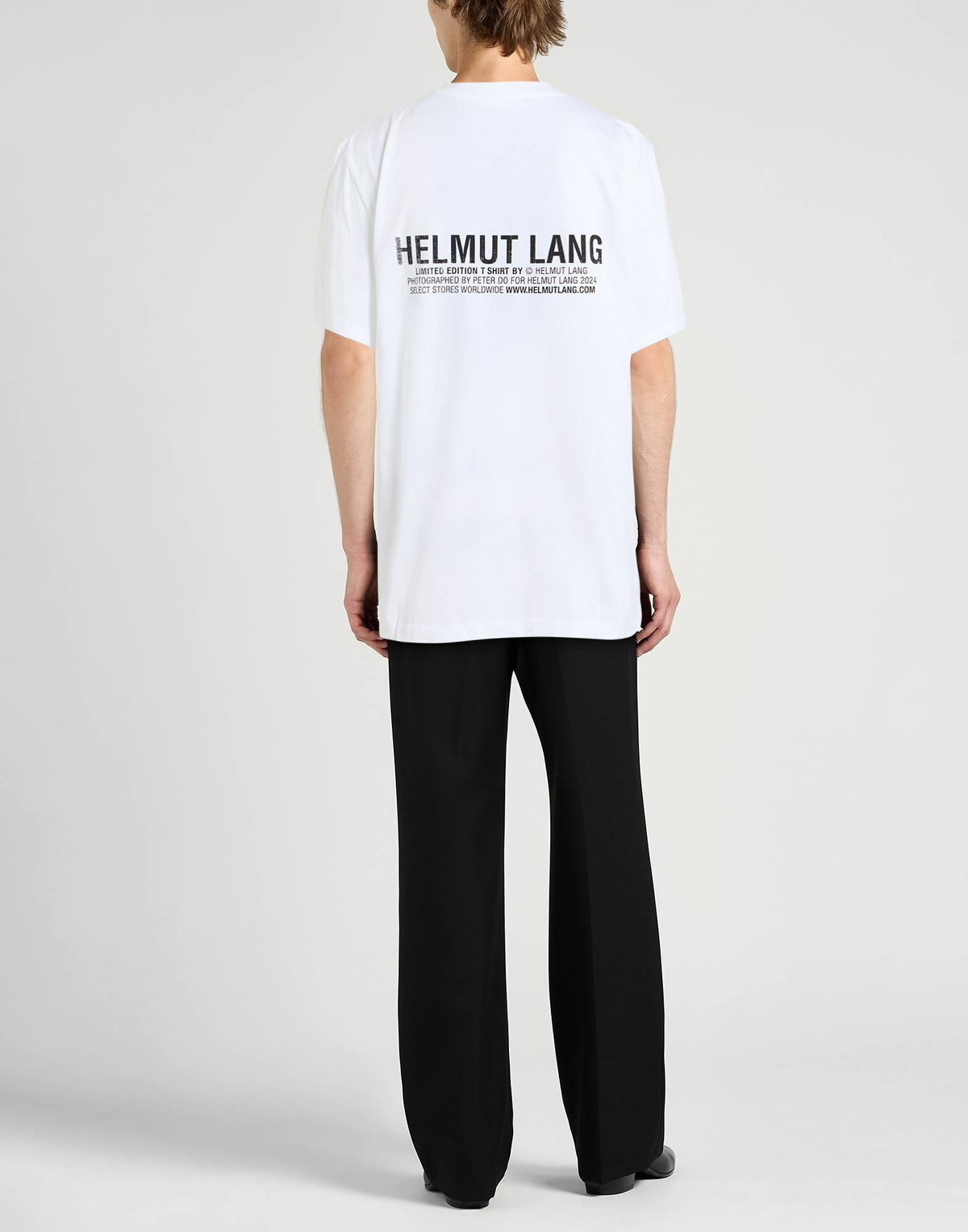 Helmut Lang Mens T-shirt in White
