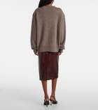 The Frankie Shop Rafaela wool and cashmere sweater