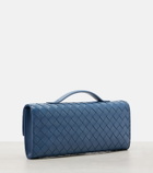 Bottega Veneta Andiamo Intrecciato leather clutch