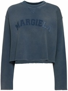 MAISON MARGIELA - Logo Faded Cotton Sweatshirt