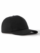 Zegna - Logo-Appliquéd Cotton-Blend Twill Baseball Cap - Black